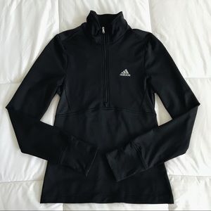 Adidas Black Athletic Long Sleeve Pullover